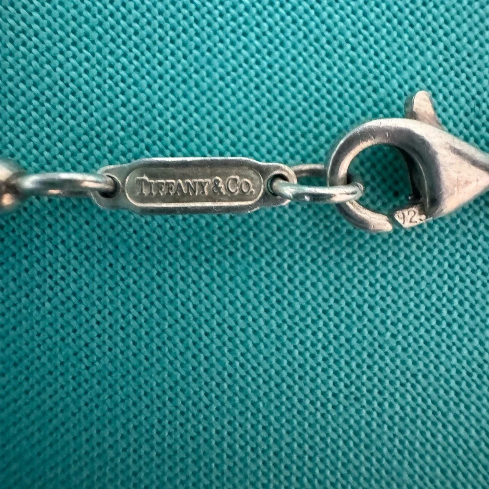 Tiffany & Co. .925 Sterling Silver Atlas Roman Numeral Pendant/Necklace